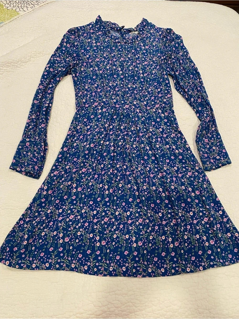 a loves a Floral Mini Dress in Blue & Pink Size 6